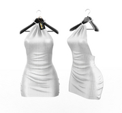 White Rib Precious Dress LaraX