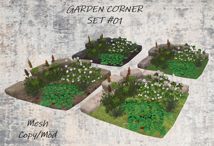 GARDEN corner COMPLETE SET #01