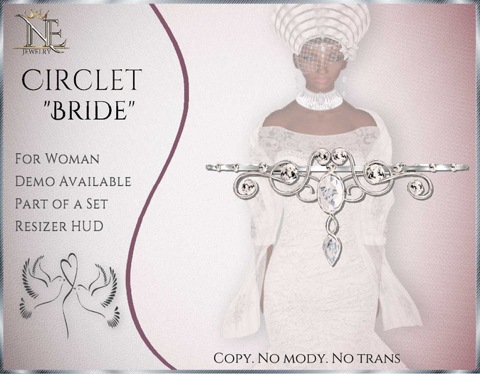 !! NE! Circlet "Bride"