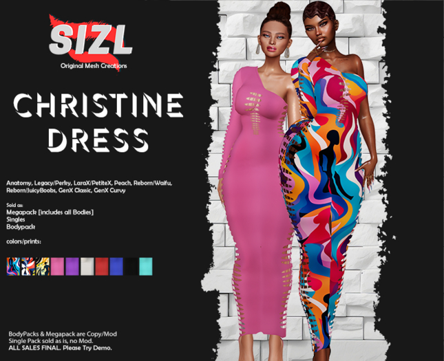 SIZL CHRISTINE DRESS MEGAPACK [UNPACK]