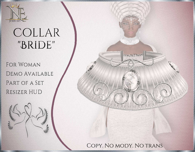 !! NE! Collar "African Bride"
