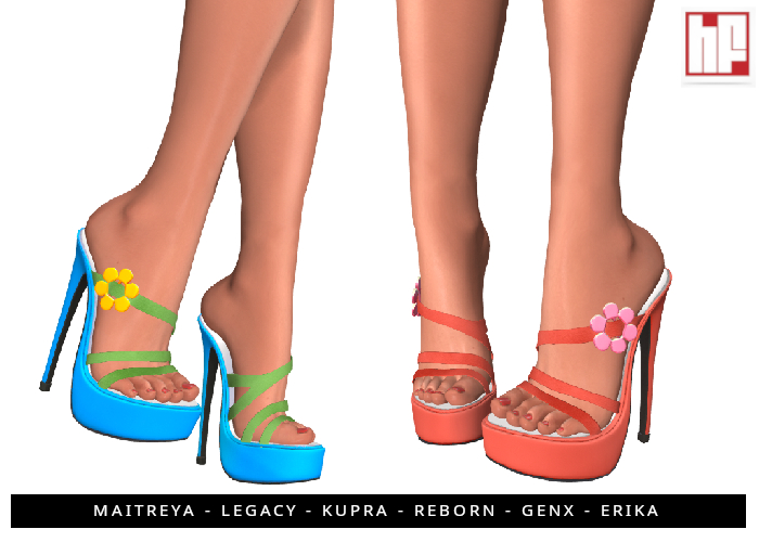 HeelFolly - Daisy Heels