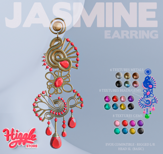 [HIGGLE] Jasmine Earring