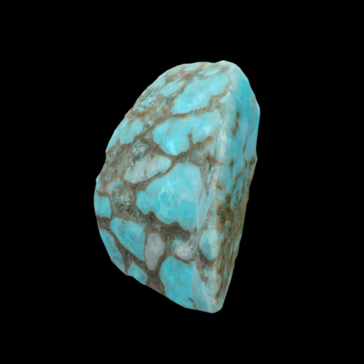 {S} Full Perm Turquoise Crystal