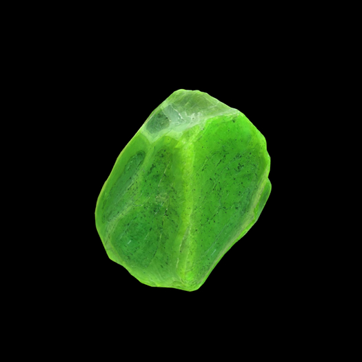 {S} Full Perm Peridot Crystal
