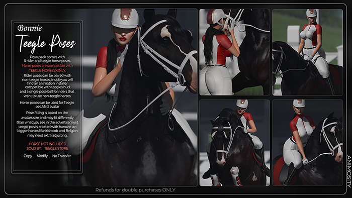 Animosity - Bonnie Pose Fatpack (Teegle Poses)