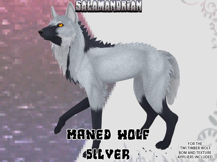 [sala] Maned Wolf - Silver