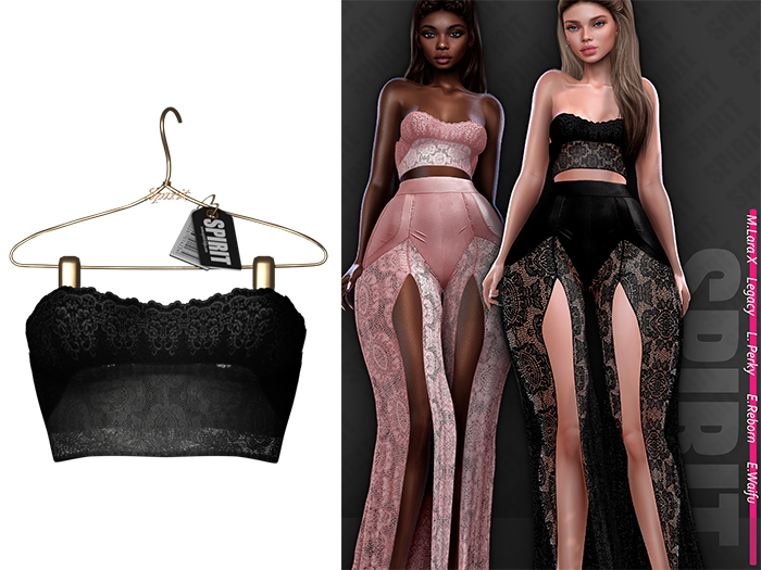 SPIRIT - Katara top [BLACK]