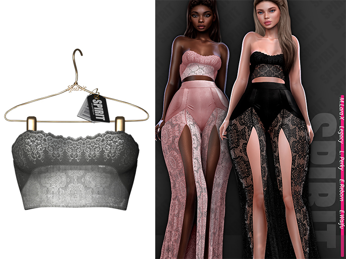 SPIRIT - Katara top [GRAY]