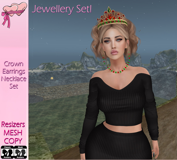 .Princess Stuff. [Gems & Stones] Set *Festive*