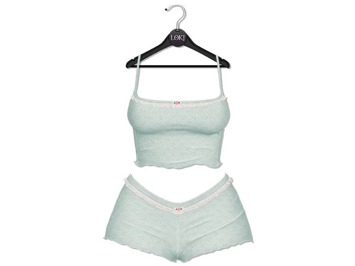 Loki - Ophelia Pointelle Set - Mint