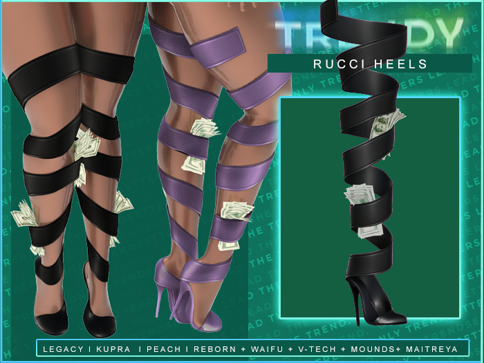 [TRENDY] Rucci Heels - Black