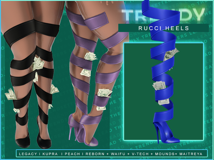 [TRENDY] Rucci Heels - Blue