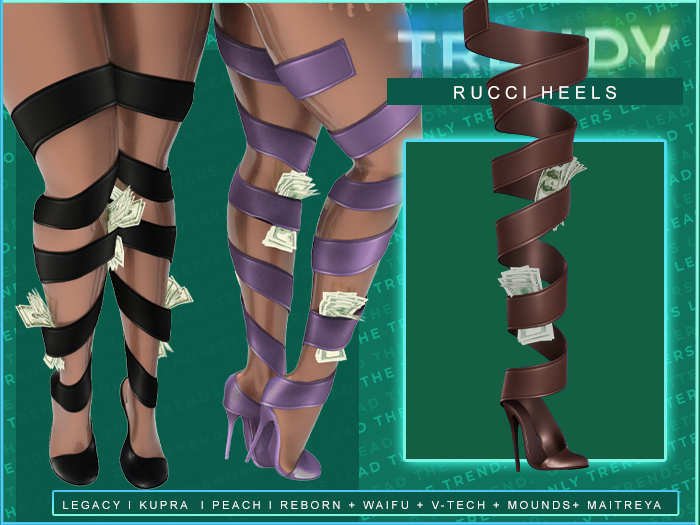 [TRENDY] Rucci Heels - Cocoa