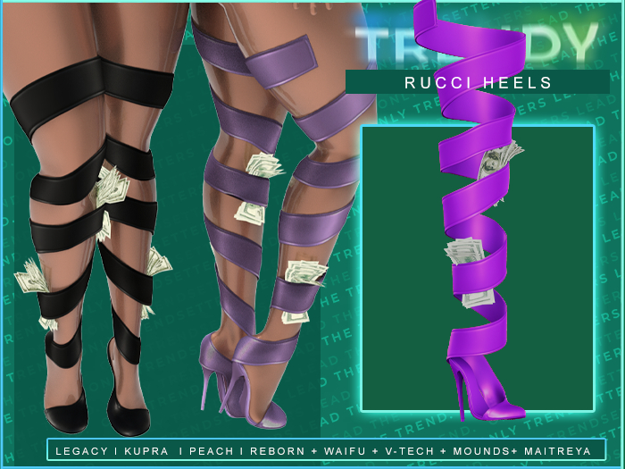 [TRENDY] Rucci Heels - Grape