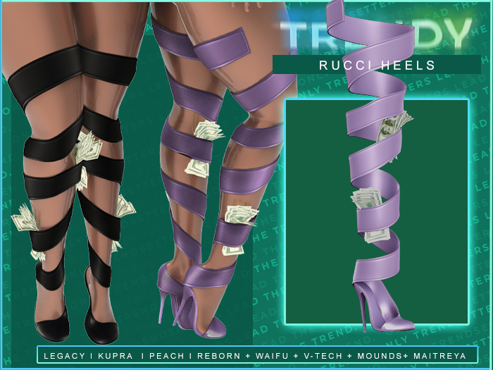 [TRENDY] Rucci Heels - Lavender 