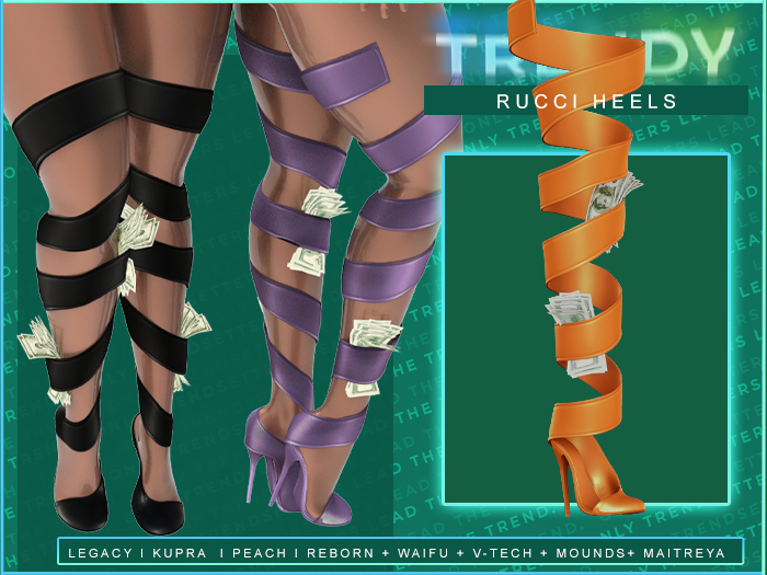 [TRENDY] Rucci Heels - Orange 