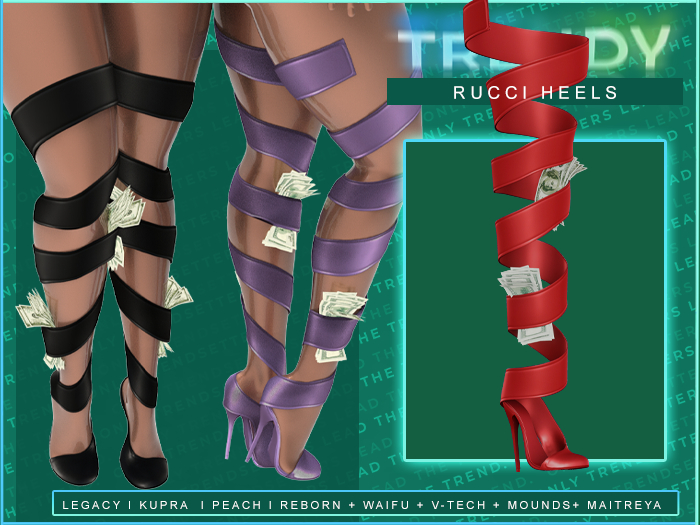 [TRENDY] Rucci Heels - Red 