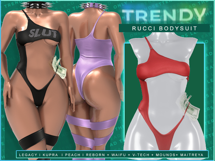 [TRENDY] Rucci Bodysuit - Red