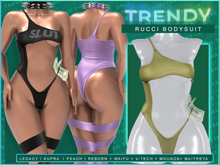 [TRENDY] Rucci Bodysuit - Olive 
