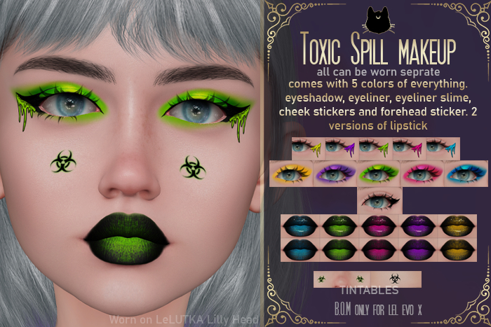 *K* Toxic spill makeup