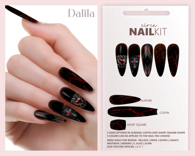 Dalila Circe Nail Kit FATPACK