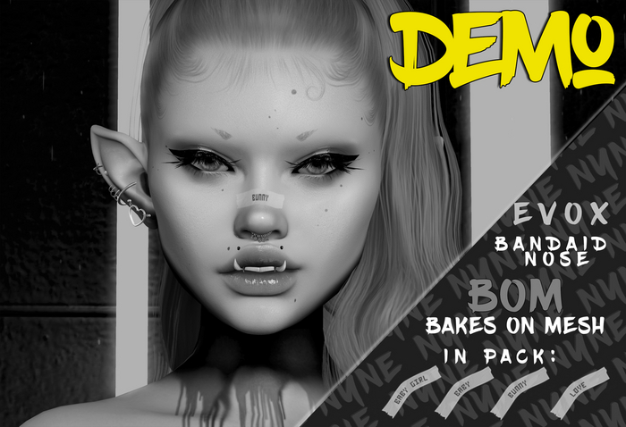 [NYNE] Bandaid Nose - Cute //BOM //Evo X - DEMO