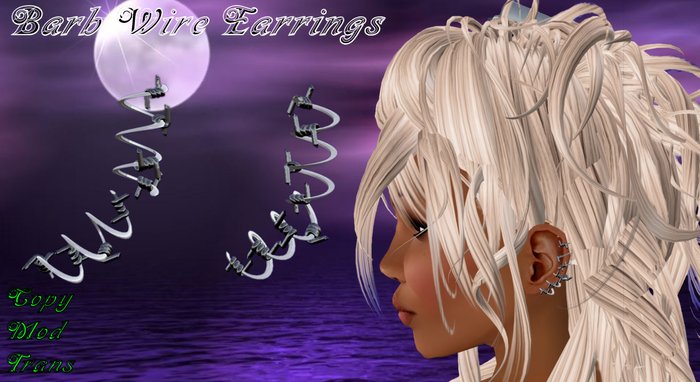 Barb Wire Earrings