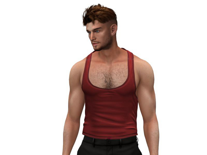 Simple red tank Legacy/athletic by GOSH