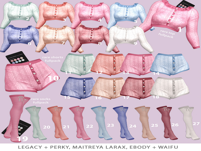 1.flex - Milani top - LaraX - RARE