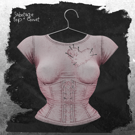+WORN+ Sabotage Top PINK