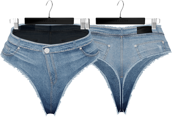 Ecloth - 01 Denim Shorts - 01 (add it)