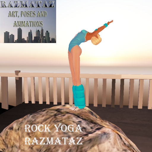 Yoga on Rock by Razmataz v1 