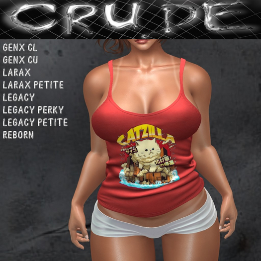 Catzilla Women's Tank Top (WT1)  <Wear Me>