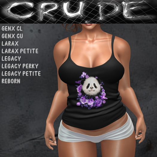 Panda Flower Women's Tank Top (WT1)  <Wear Me>