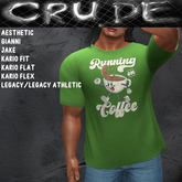Running On Coffee Men's T-Shirt (MCT)  <Wear Me>