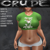 Running On Coffee Women's Crop Top (WTS)  <Wear Me>