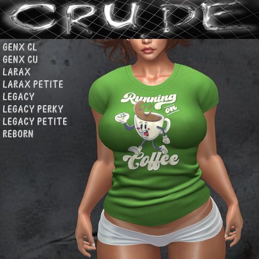 Running On Coffee Women's T-Shirt (WTL)  <Wear Me>
