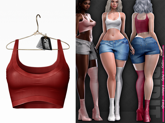 SPIRIT - Likusa top [RED]