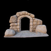 {S} Full Perm Old Stone Entrance 01