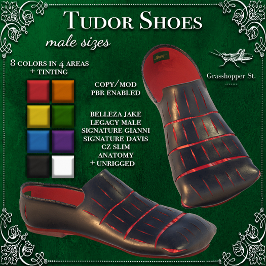 Grasshopper St Tudor Shoes Male