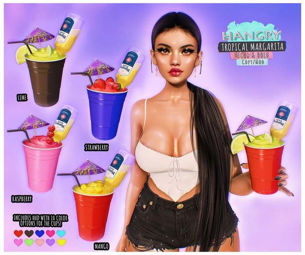 Hangry - Tropical Margarita - Raspberry