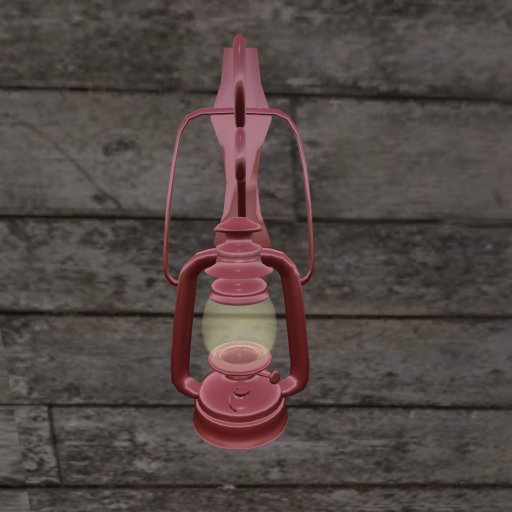 Nautical Lantern Red