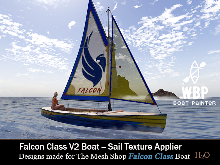 W:B:P:Falcon Class V2 Boat /Sail texture applier