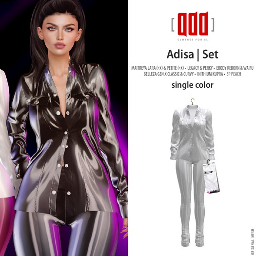 [ADD] Adisa Set - White