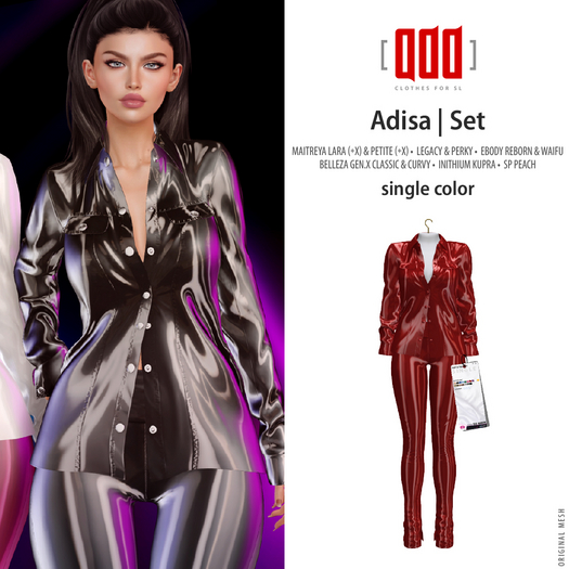 [ADD] Adisa Set - Red