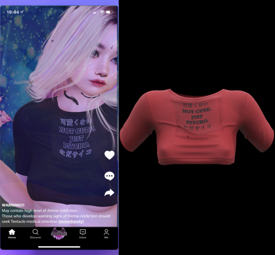 [APPETITE] Clo Crop Top - RED Single