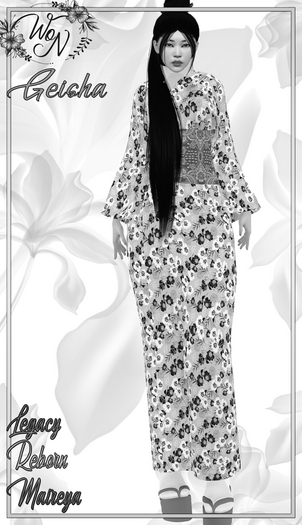 .:WoN:.Geisha kimono outfit DEMO