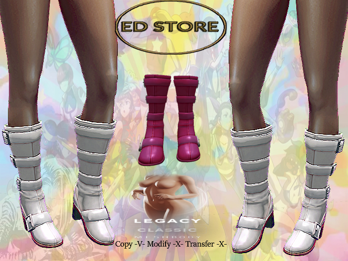 EDStore - Boots - Edition Shermie Style - Pink - (Legacy)
