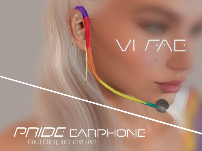 VI. PRIDE earphone - LIMITED PRIDE SALE
